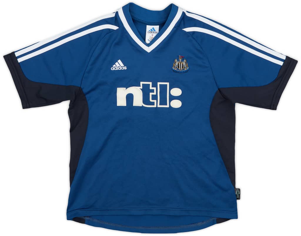 2001-02 Newcastle Away Shirt - 7/10 - (L.Boys)