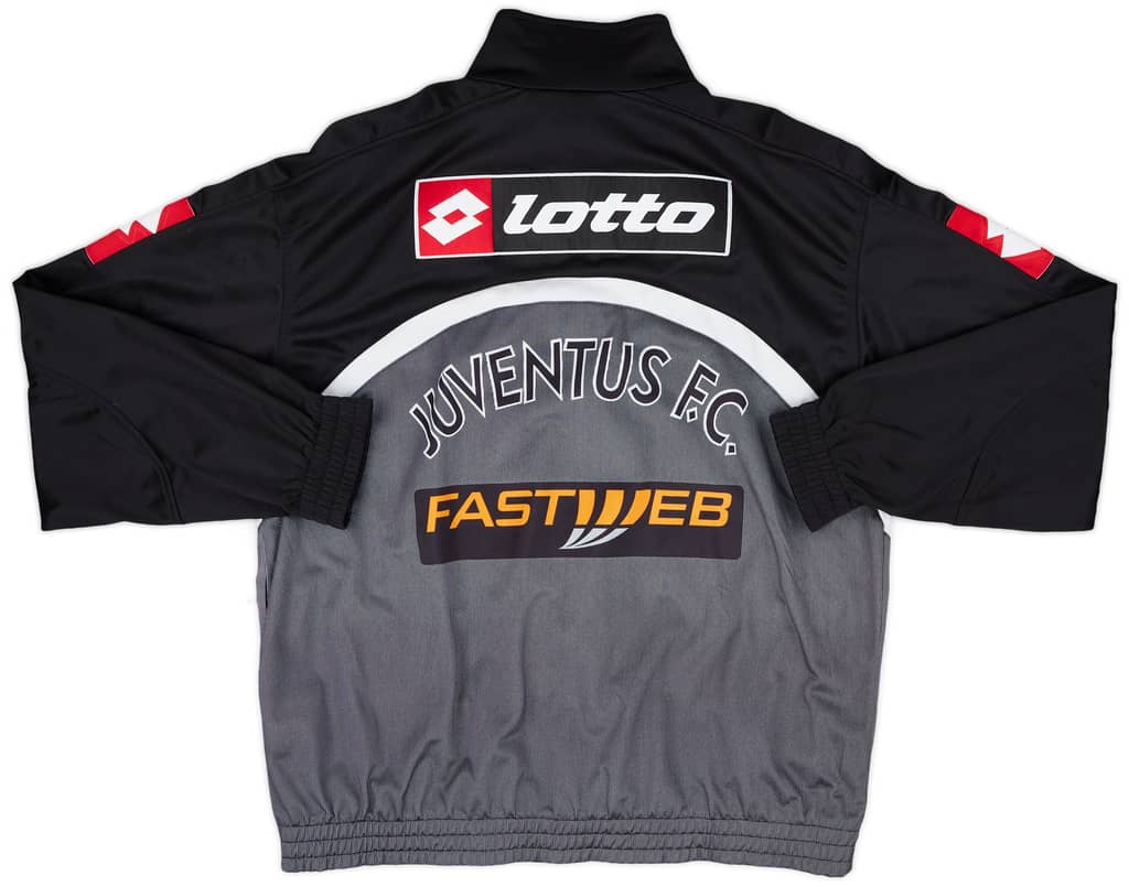 2001-02 Juventus Lotto Track Jacket - 8/10 - (L)