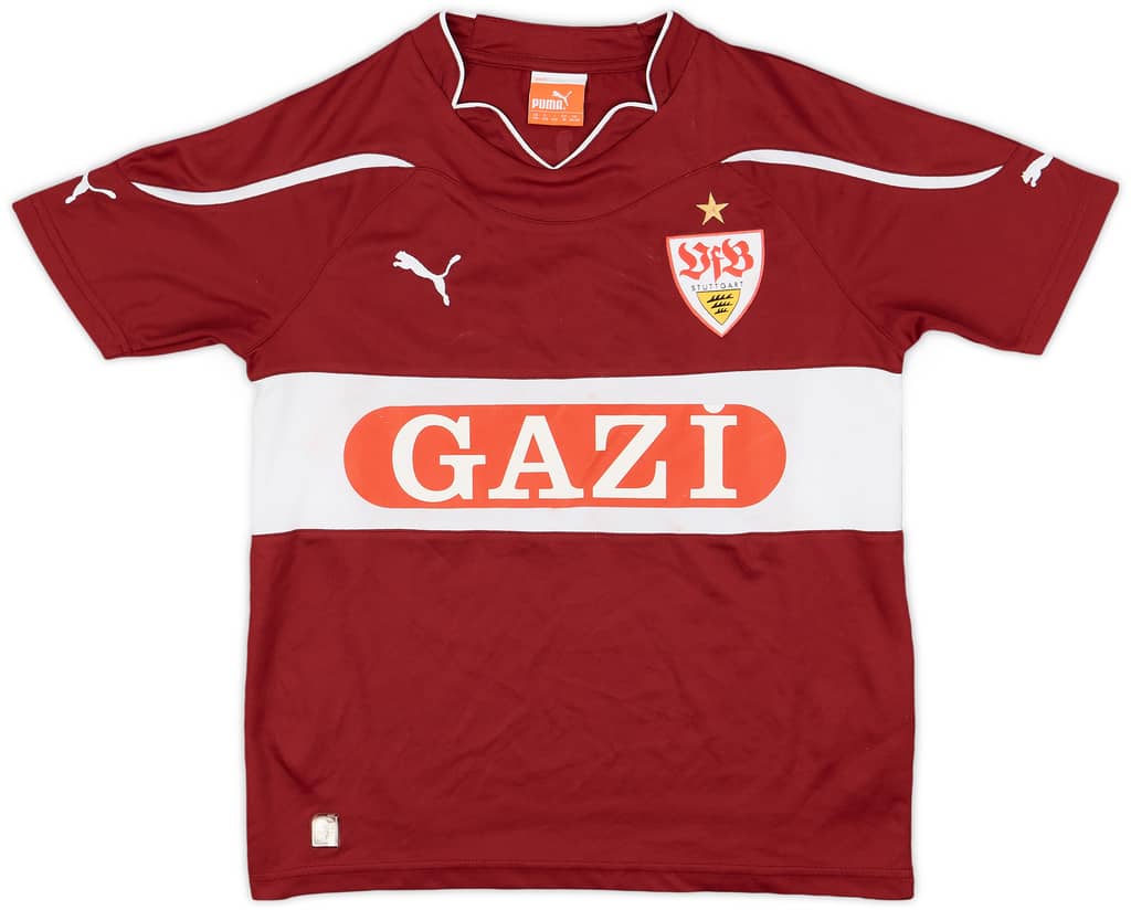 2010-11 Stuttgart Away Shirt Gebhart #13 - 6/10 - (S.Boys)