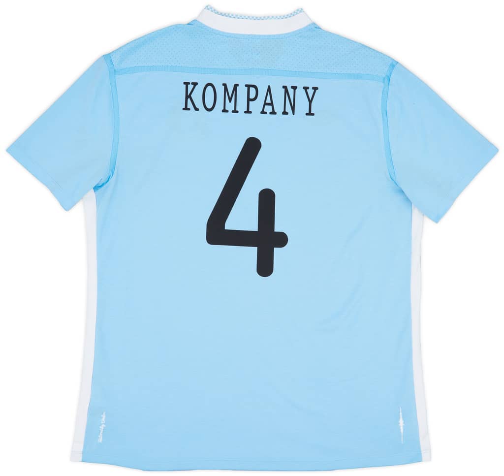2011-12 Manchester City Home Shirt Kompany #4 - 6/10 - (XL)
