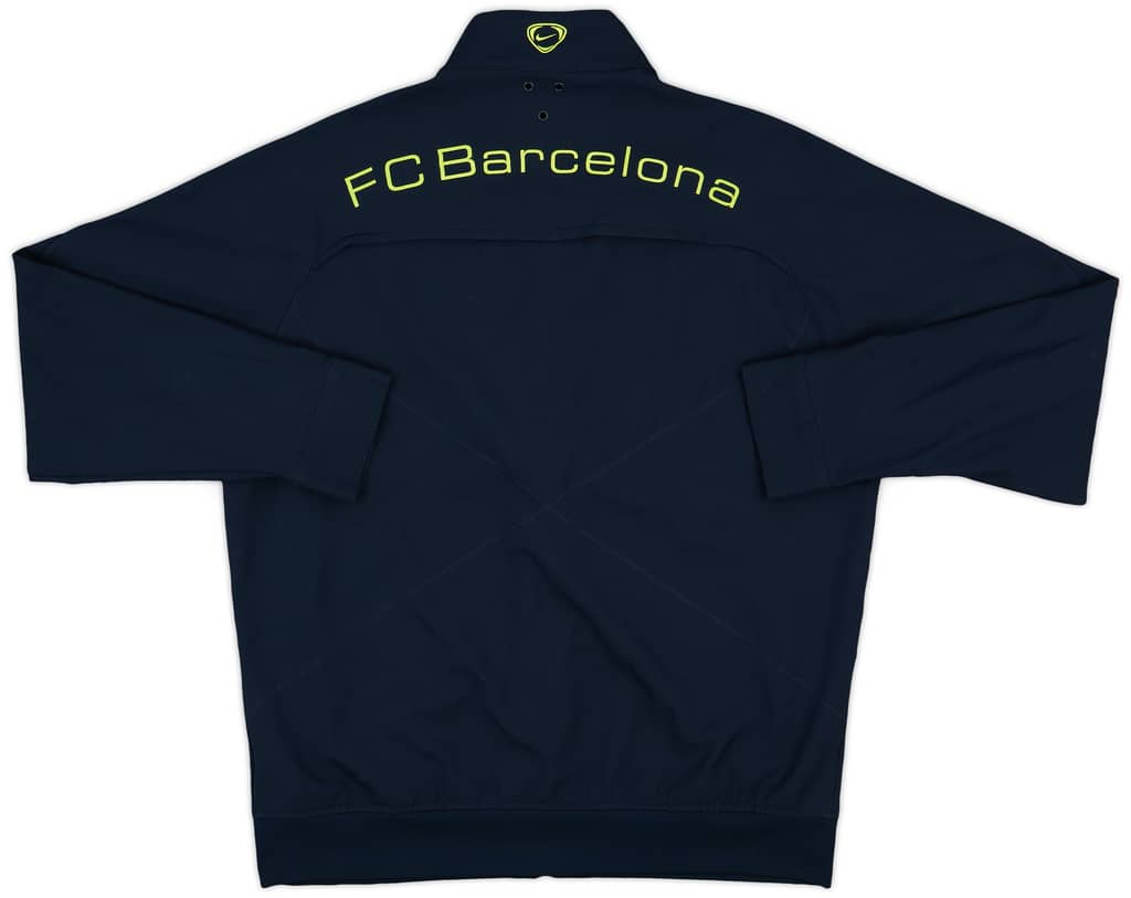 2007-08 Barcelona Nike Track Jacket - 8/10 - (L)