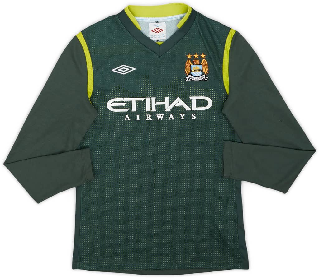 2011-12 Manchester City GK Shirt - 9/10 - (M.Boys)