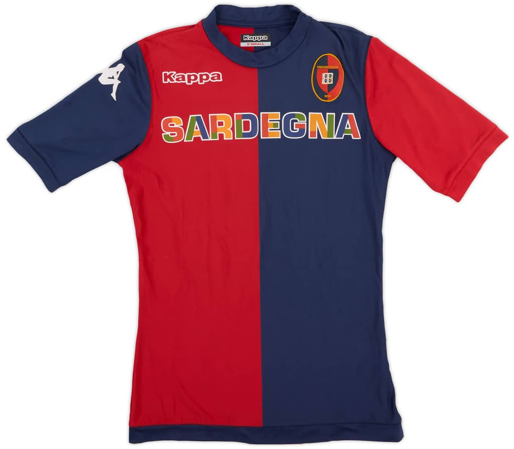 2012-13 Cagliari Home Shirt #16 - 6/10 - (XS)