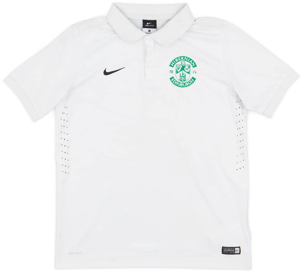 2014-15 Hibernian Away Shirt Stanton #11 - 7/10 - (XL.Boys)