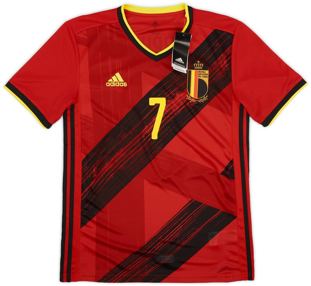 2020-21 Belgium Home Shirt De Bruyne #7 (S)