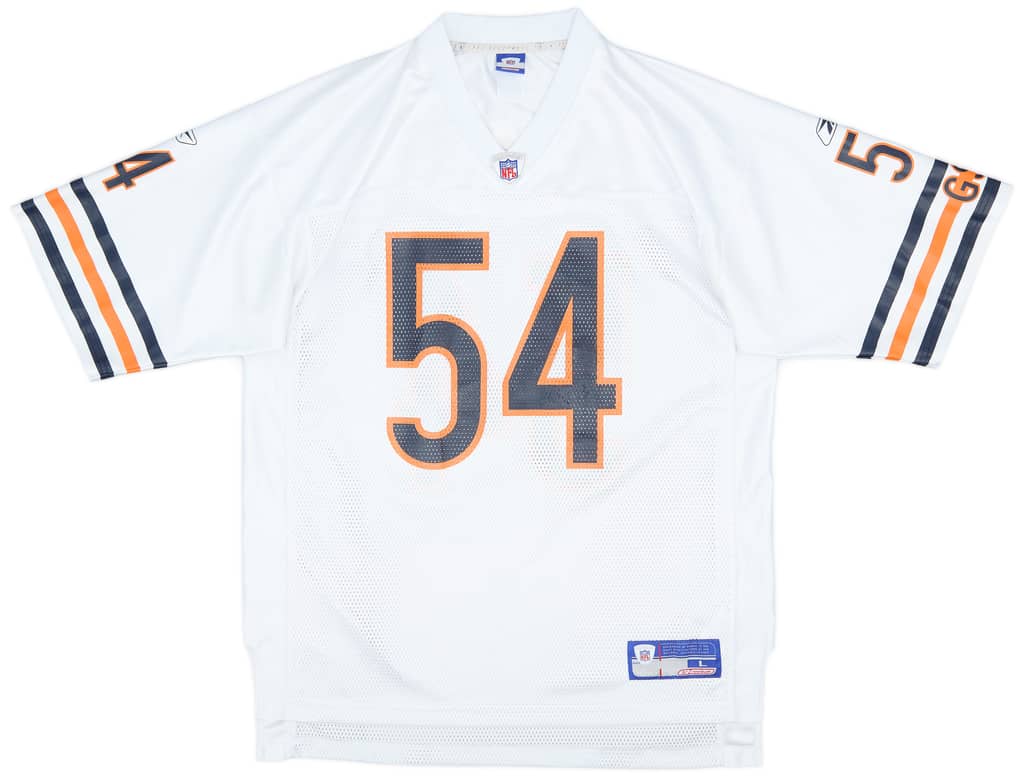 2002-04 Chicago Bears Urlacher #54 Reebok On Field Away Jersey (Excellent) L