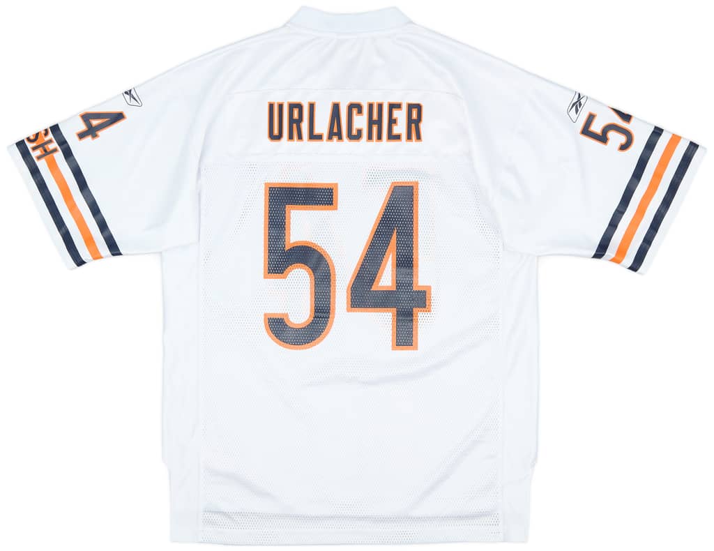 2002-04 Chicago Bears Urlacher #54 Reebok On Field Away Jersey (Excellent) L