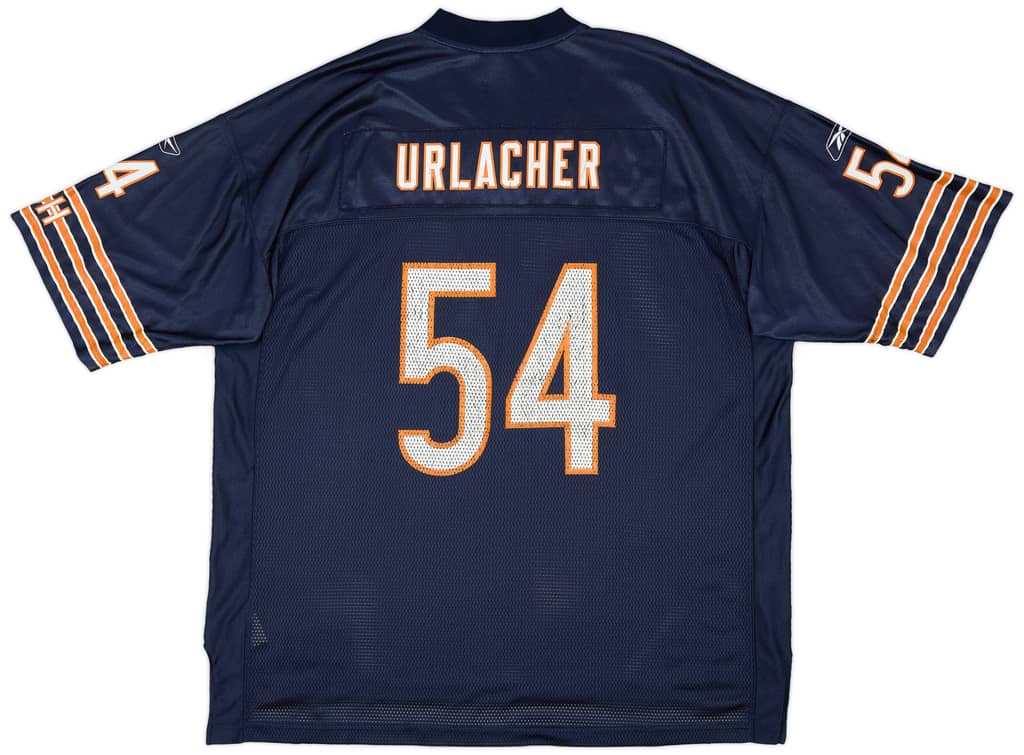 2002-04 Chicago Bears Urlacher #54 Reebok On Field Home Jersey (Good) XXL