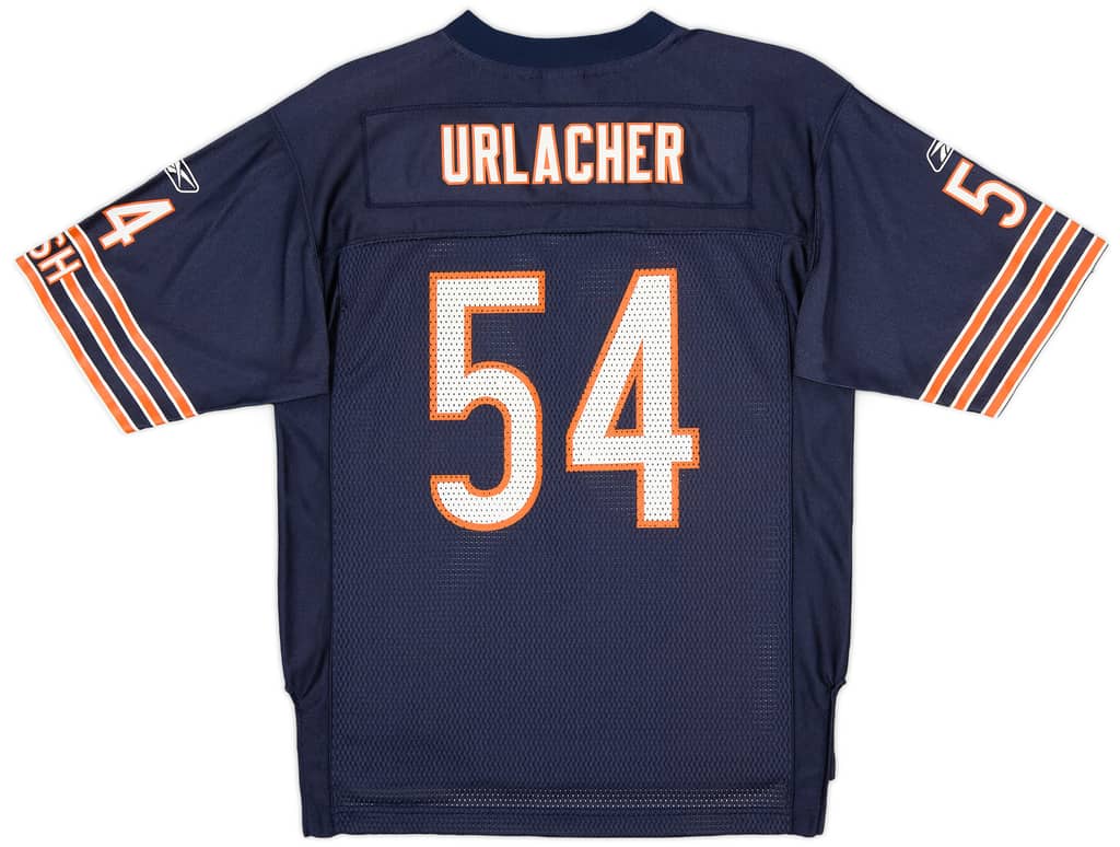 2002-04 Chicago Bears Urlacher #54 Reebok On Field Home Jersey (Excellent) L.Kids