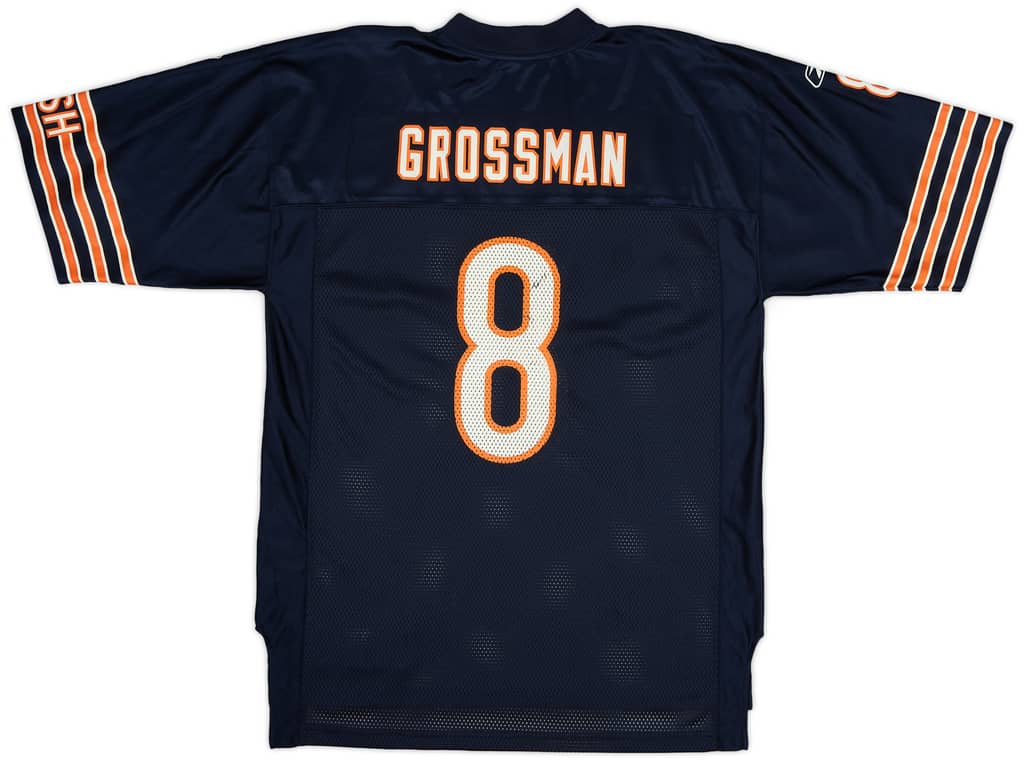 2005-06 Chicago Bears Grossman #8 Reebok On Field Home Jersey (Very Good) L