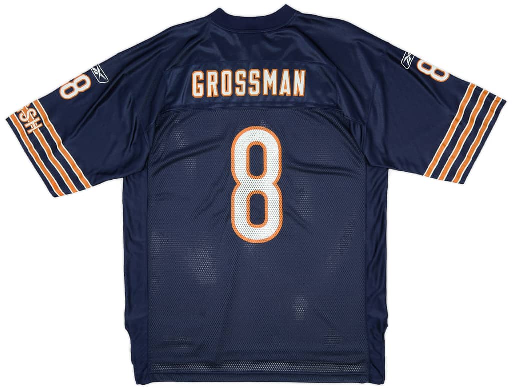 2005-06 Chicago Bears Grossman #8 Reebok On Field Home Jersey (Very Good) L