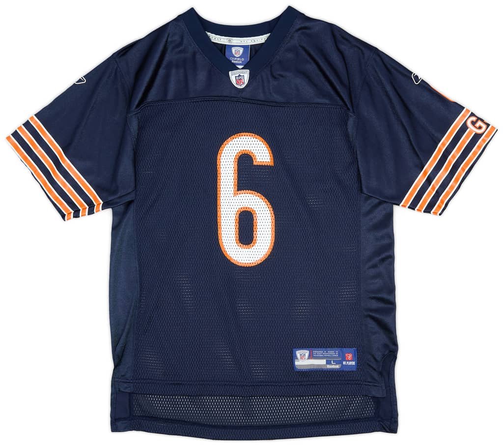 2009-11 Chicago Bears Cutler #6 Reebok On Field Home Jersey (Excellent) L.Kids