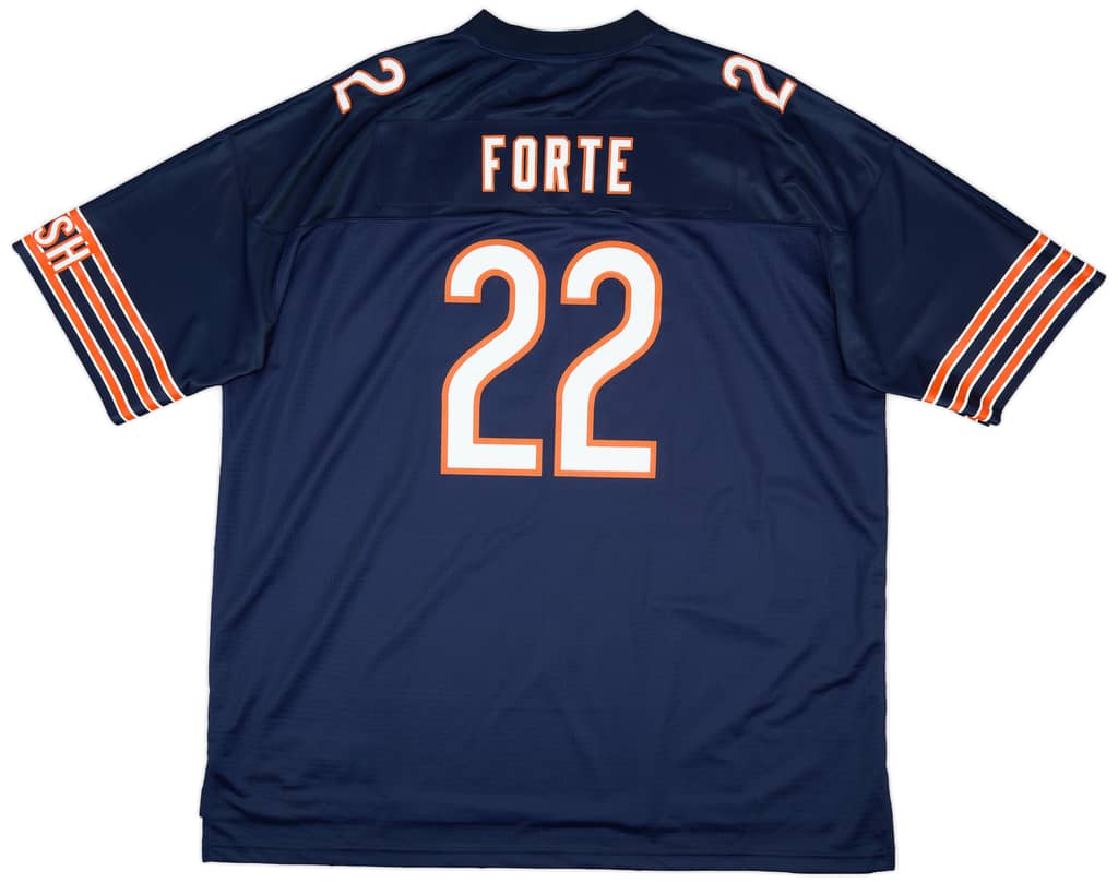 2012-15 Chicago Bears Forte #22 NFL Pro Line Home Jersey (Excellent) 4XL