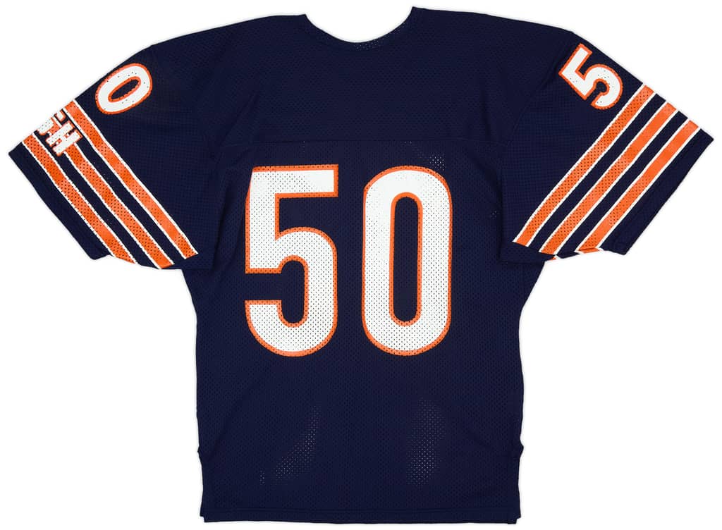 1984-89 Chicago Bears Singletary #50 MacGregor Sand-Knit Home Jersey (Excellent) L