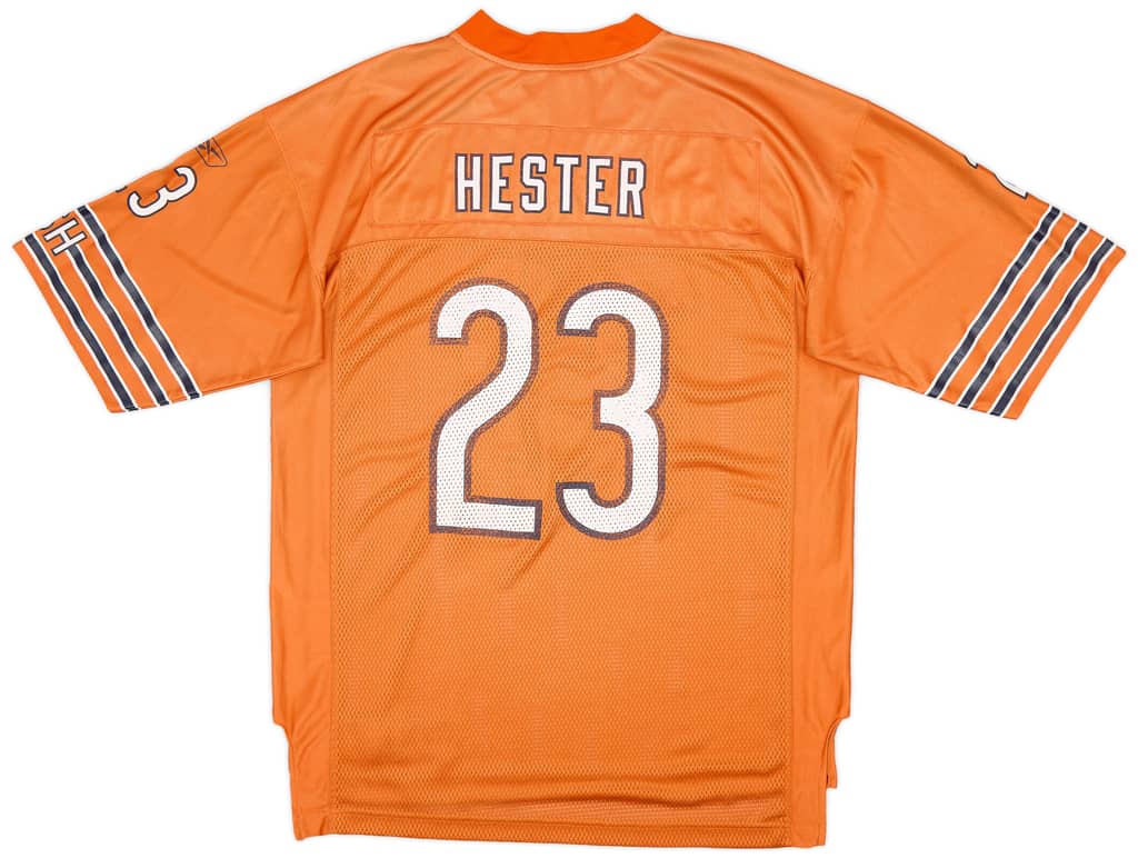 2006 Chicago Bears Hester #23 Reebok On Field Alternate Jersey (Good) L