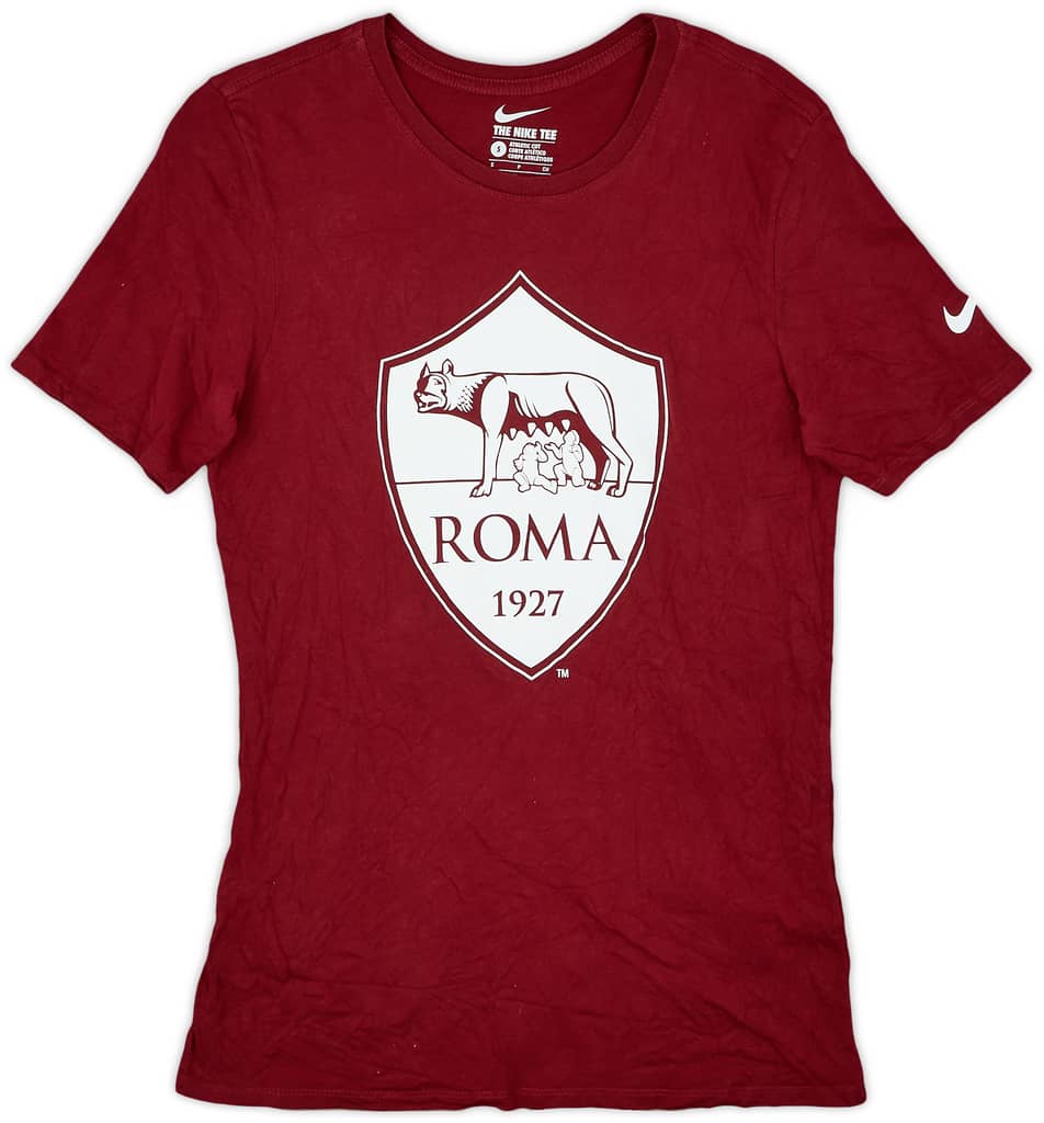 2015-16 Roma Nike Graphic Tee - 9/10 - (S)