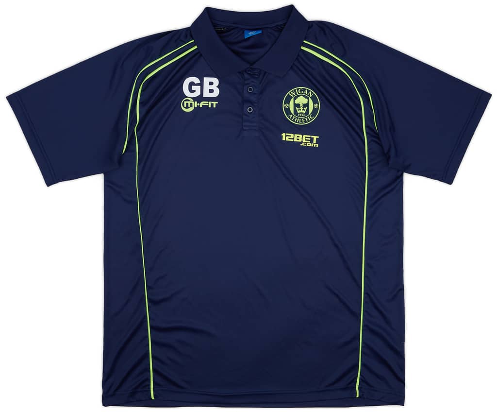 2012-13 Wigan Staff Issue Polo Shirt 'GB' - 9/10 - (XXL)