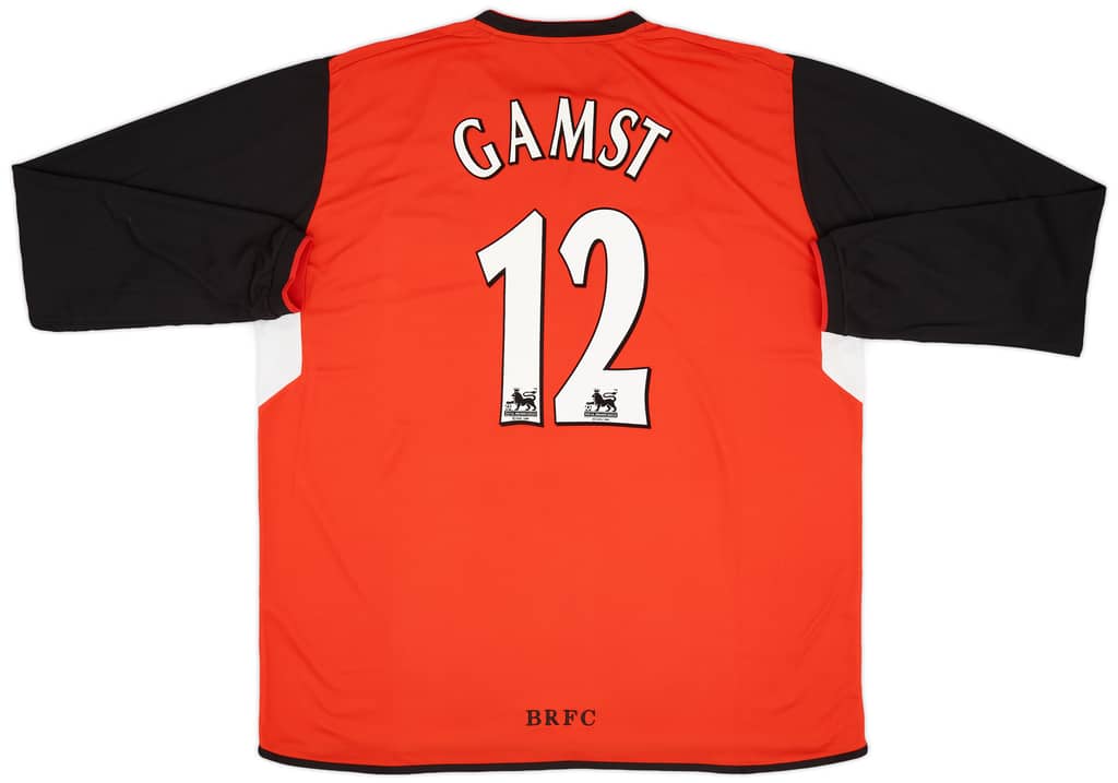 2004-05 Blackburn Away L/S Shirt Gamst #12 - 10/10 - (3XL)