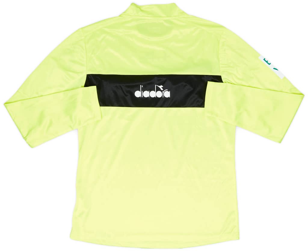 2017-18 Italy Diadora Referee L/S Shirt - 8/10 - (M)