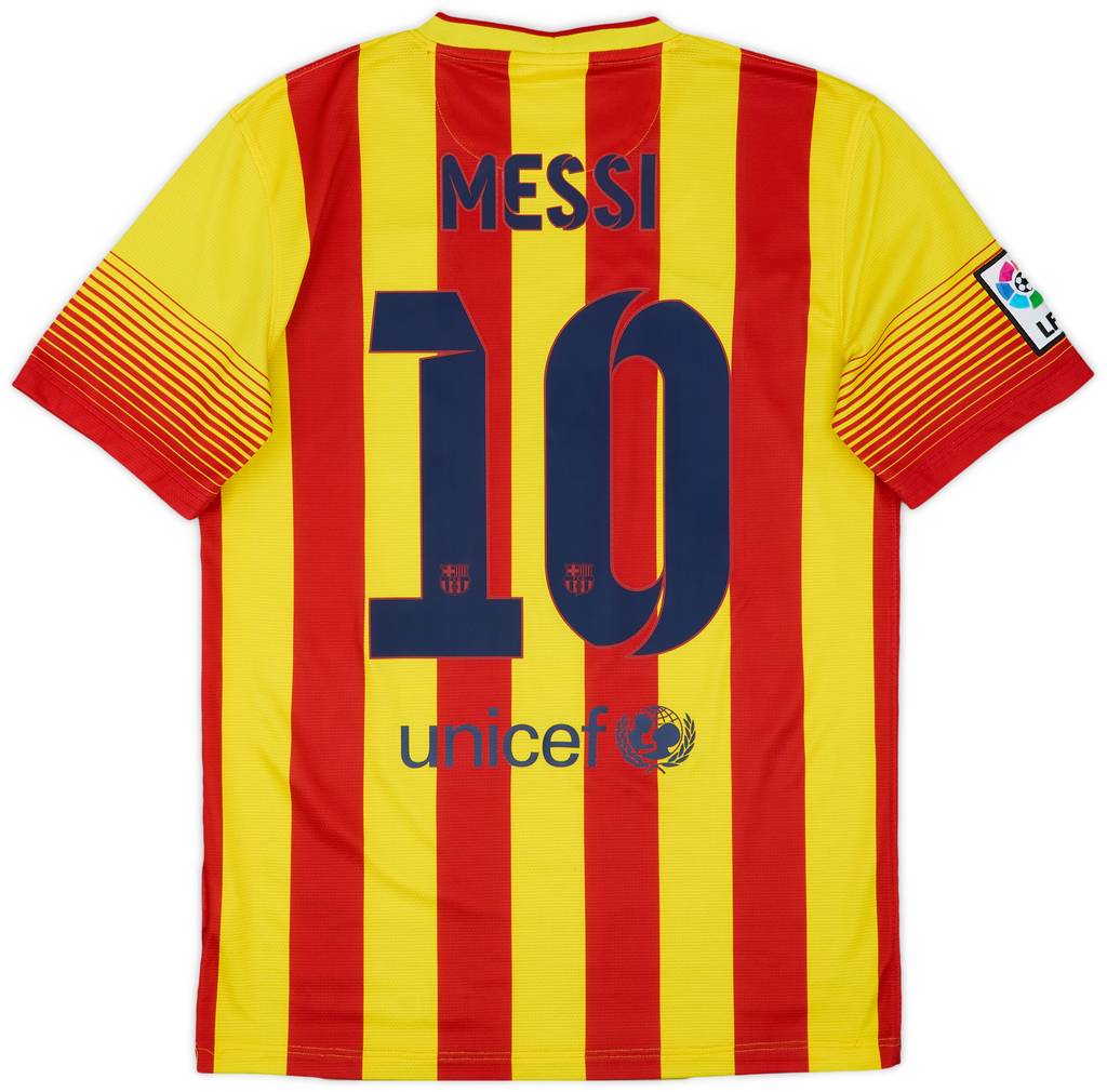 2013-15 Barcelona Away Shirt Messi #10 - 8/10 - (S)