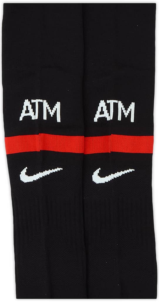 2009-10 Atletico Madrid Away Socks - 9/10 - (L)