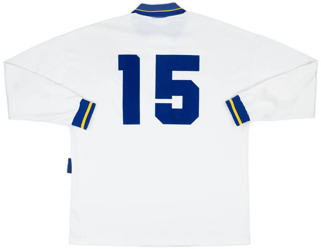 1993-95 Parma Match Issue Home L/S Shirt #15