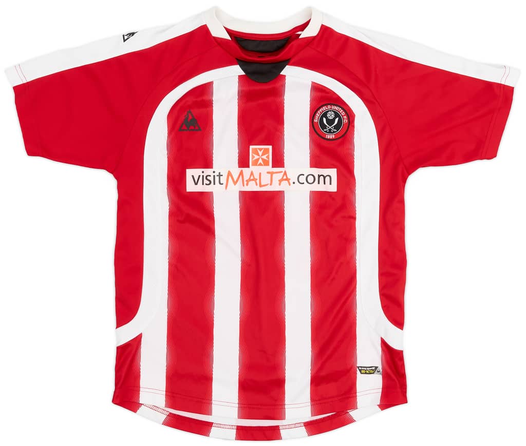 2008-09 Sheffield United Home Shirt (XXL.Boys)