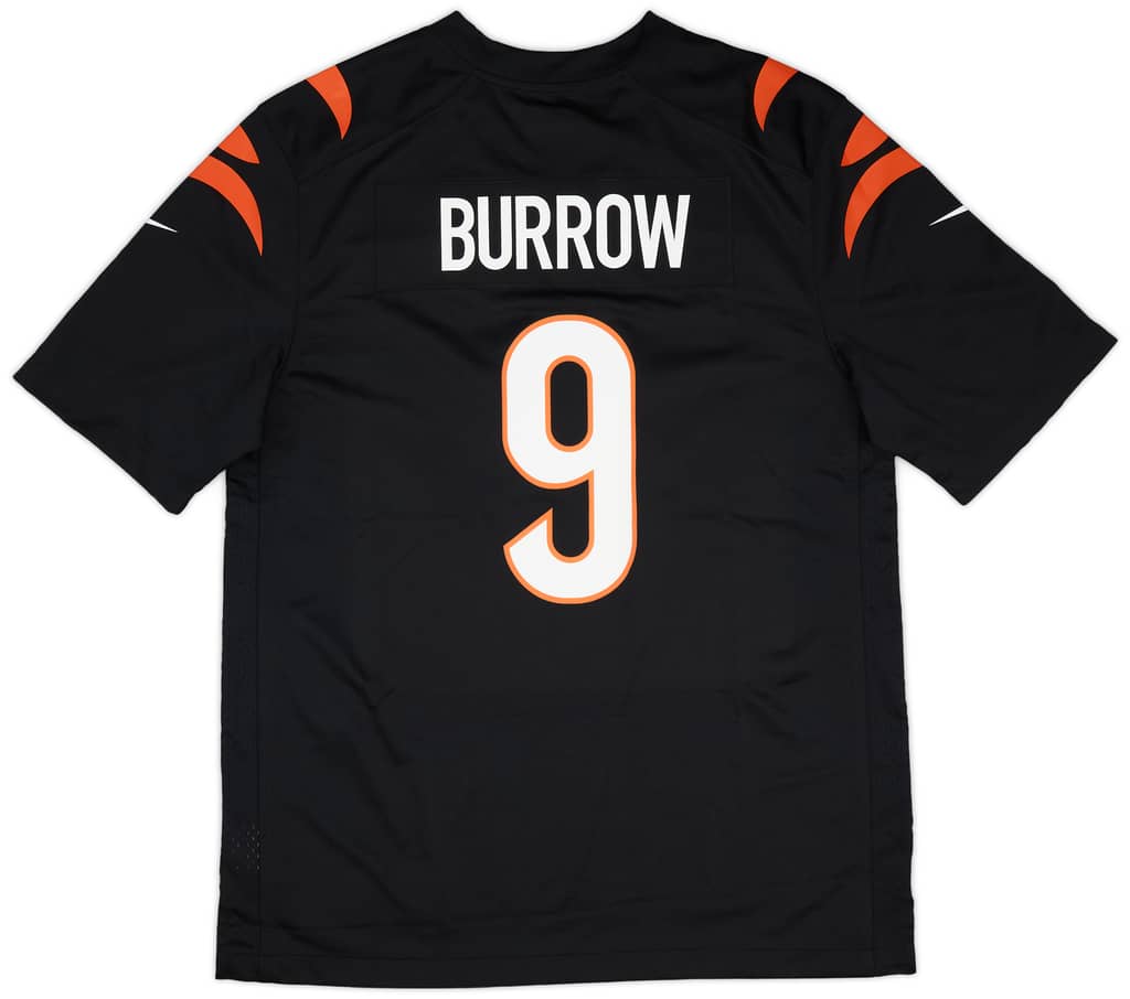 2021-23 Cincinnati Bengals Burrow #9 Nike Game Home Jersey (XXL)