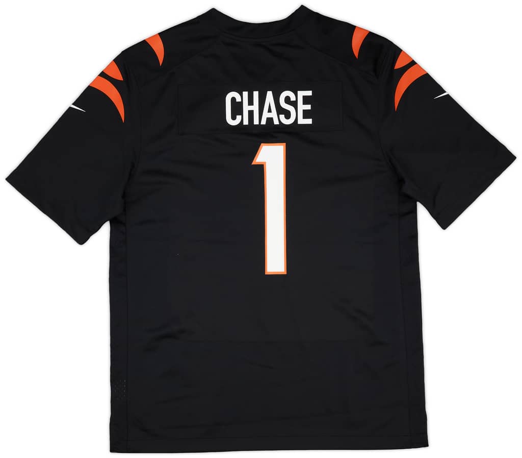2021-23 Cincinnati Bengals Chase #1 Nike Game Home Jersey (L)