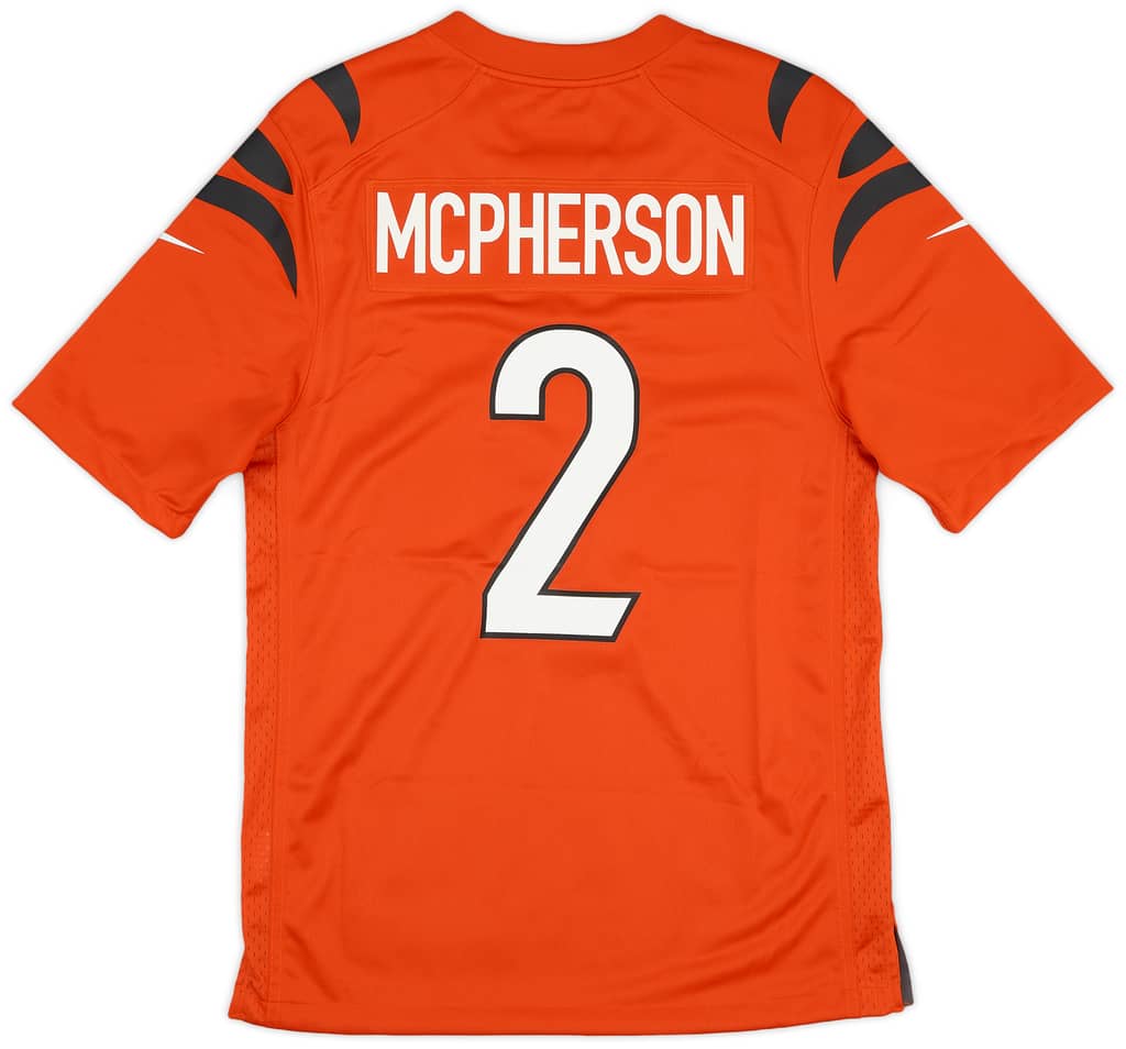 2021-23 Cincinnati Bengals McPherson #2 Nike Game Alternate Jersey (S)