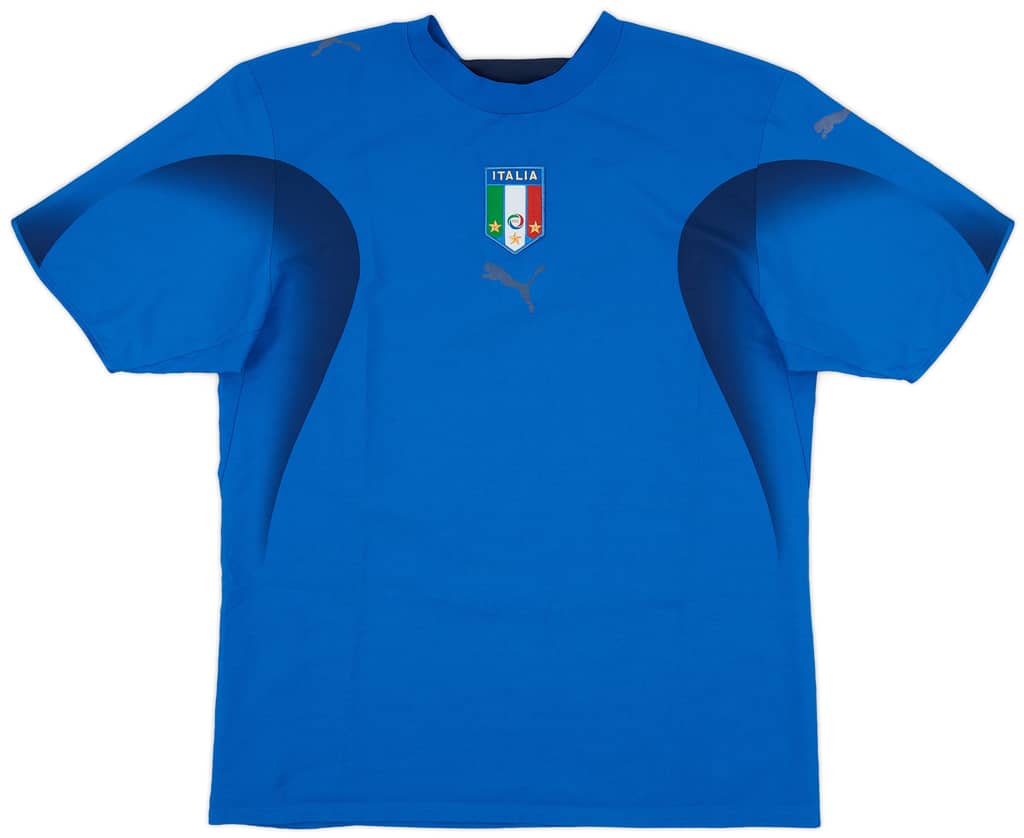 2006 Italy Home Shirt - 4/10 - (L)