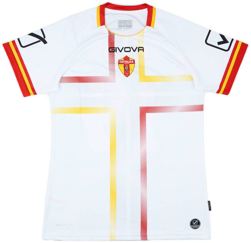 2021-22 Cattolica Away Shirt De Vito #19 - 10/10 - (L)