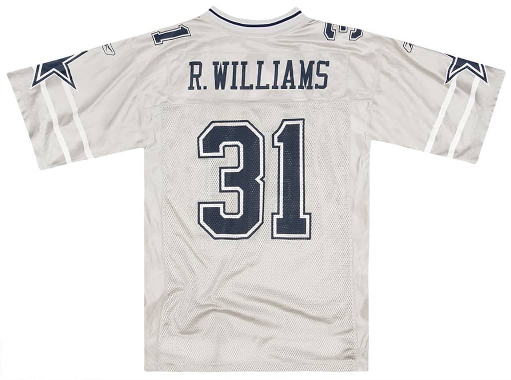 2005-06 Dallas Cowboys R. Williams #31 Reebok On Field Jersey (Alternate) M