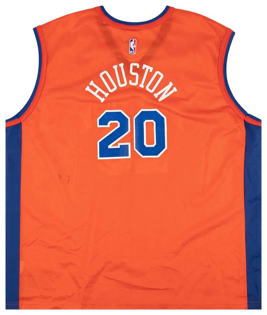 2001-02 New York Knicks Houston #20 Champion Jersey (Alternate) XXL