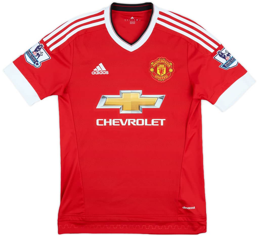 2015-16 Manchester United Home Shirt Schneiderlin #28 - 7/10 - (S)