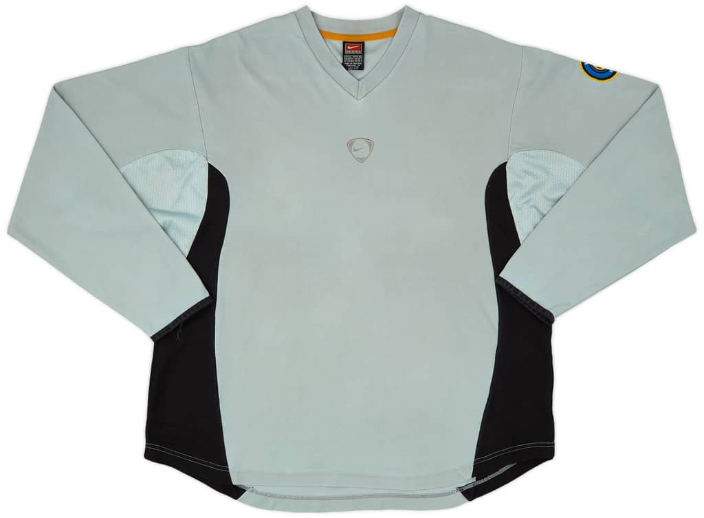 2000-01 Inter Milan Nike Training L/S Shirt - 6/10 - (XL)