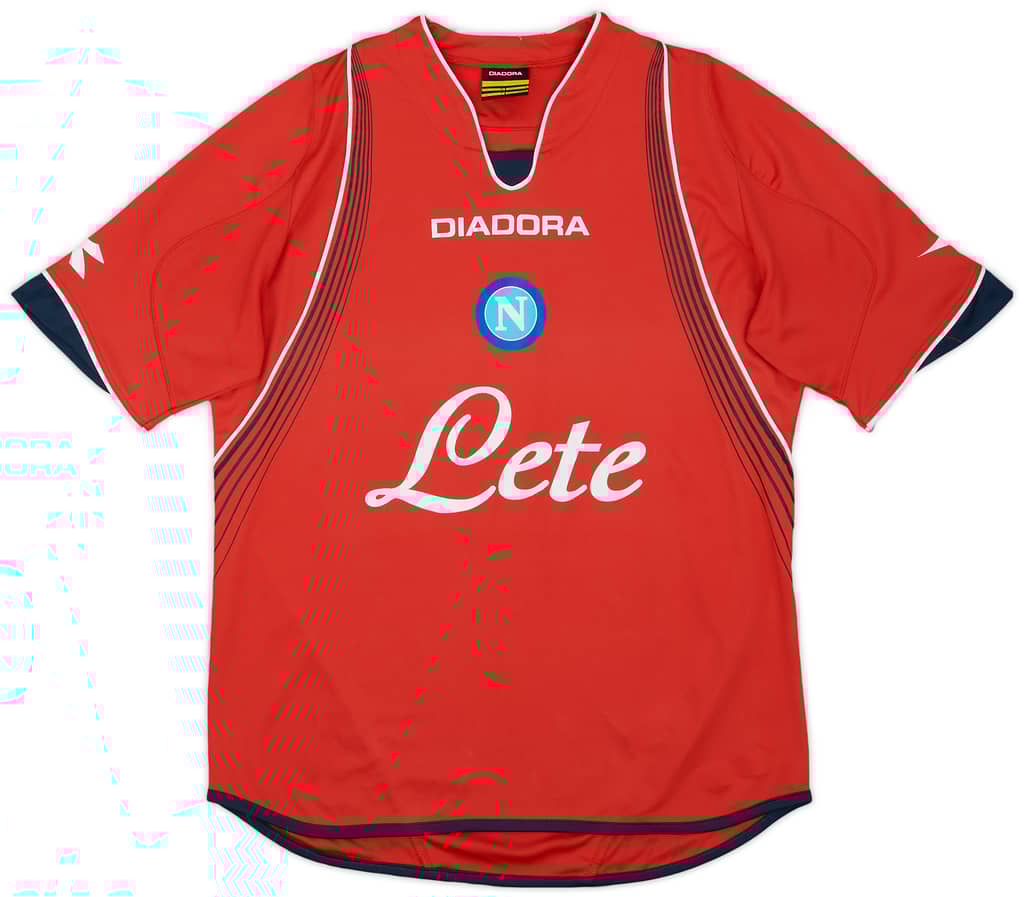 2007-08 Napoli Away Shirt - 8/10 - (S)