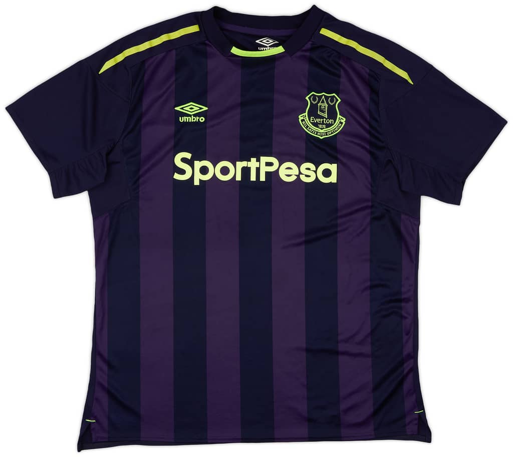 2017-18 Everton Third Shirt - 9/10 - (XL)