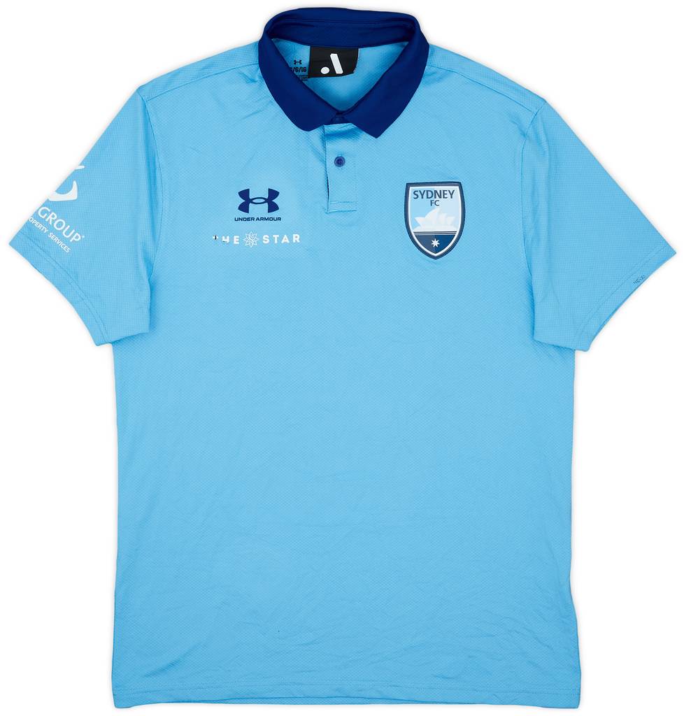 2021-22 Sydney FC Under Armour Polo Shirt - 5/10 - (L)