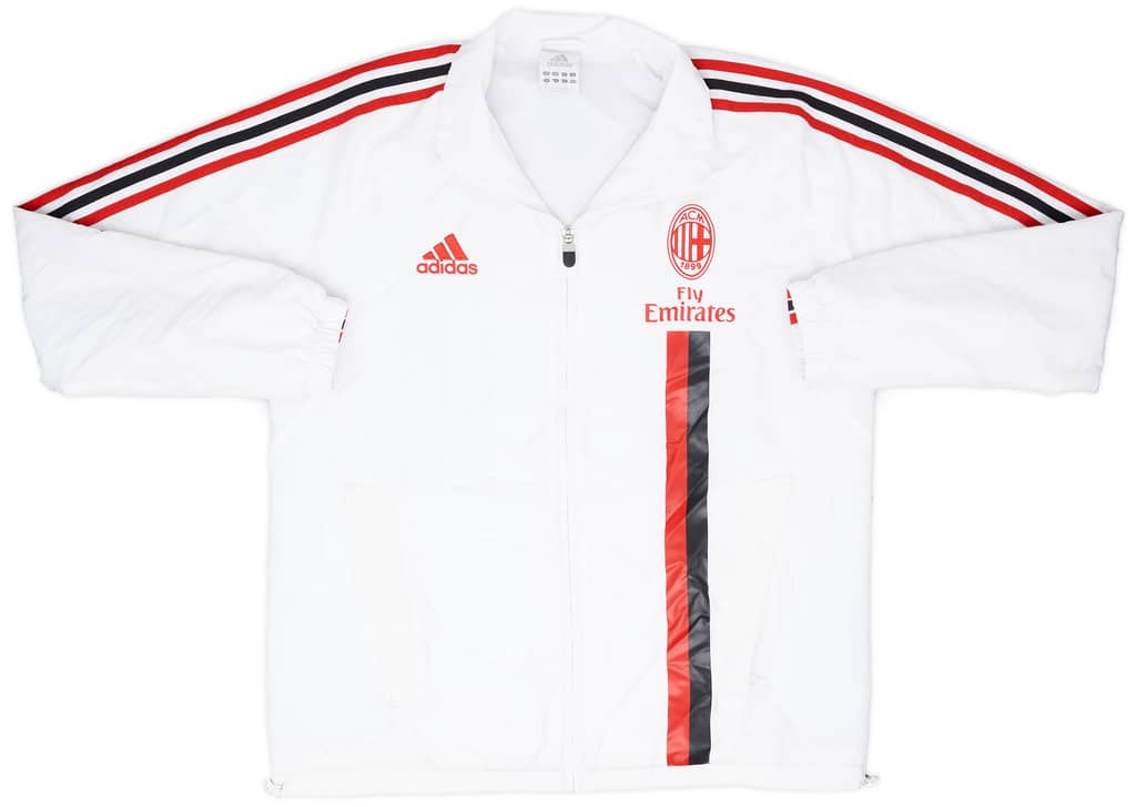 2011-12 AC Milan adidas Track Jacket - 8/10 - (L)