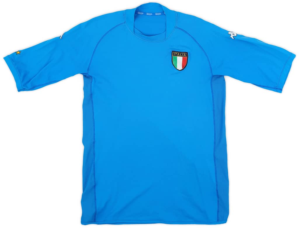 2002 Italy Home Shirt - 4/10 - (XXL)