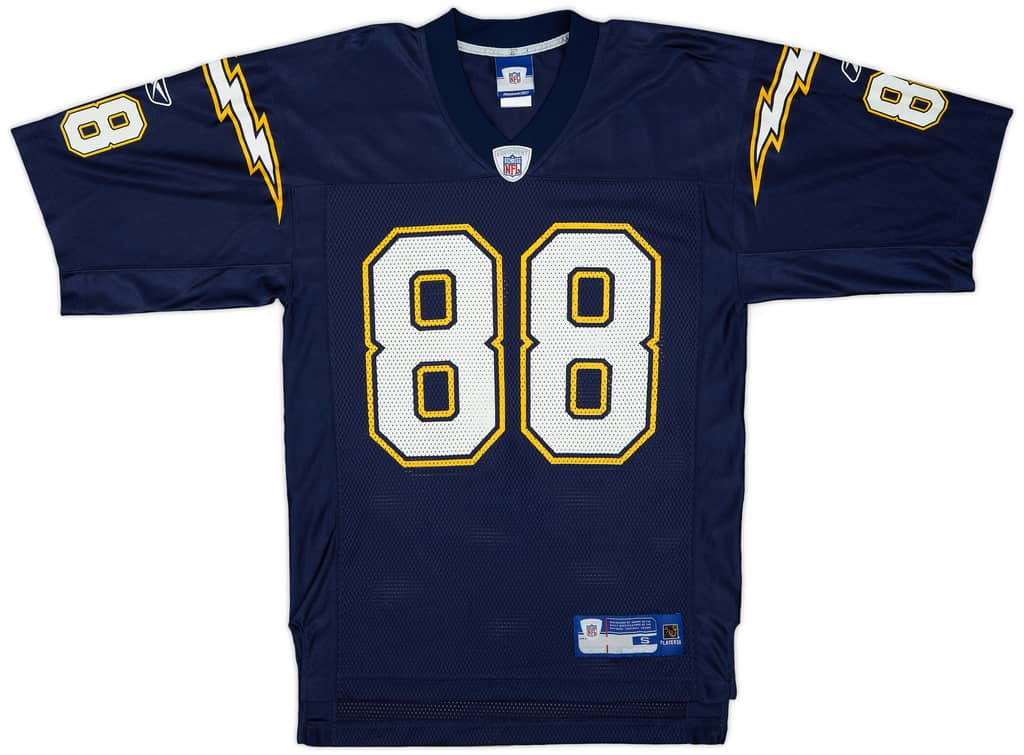 2005-06 San Diego Chargers Parker #88 Reebok On Field Home Jersey - 8/10 - (S)