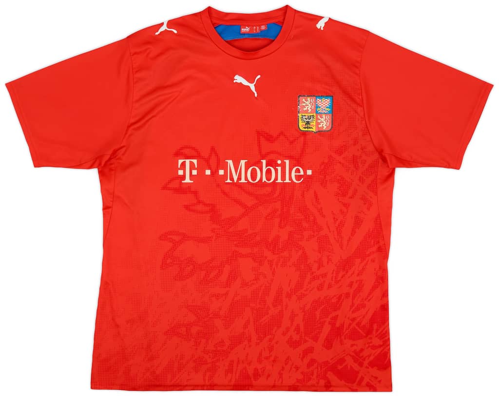 2006-08 Czech Republic Basic Home Shirt - 5/10 - (XL)