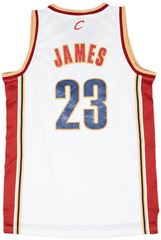 2004-06 Cleveland Cavaliers James #23 Reebok Swingman Home Jersey - 7/10 - (L)