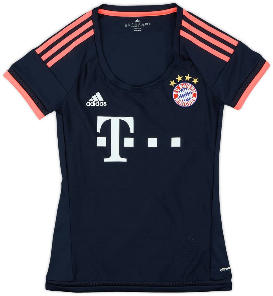 2015-16 Bayern Munich Third Shirt - 8/10 - (Women's 2XS)