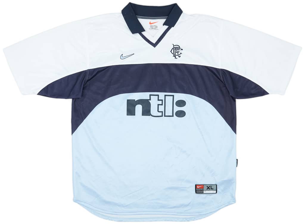 1999-00 Rangers Away Shirt - 8/10 - (XL)
