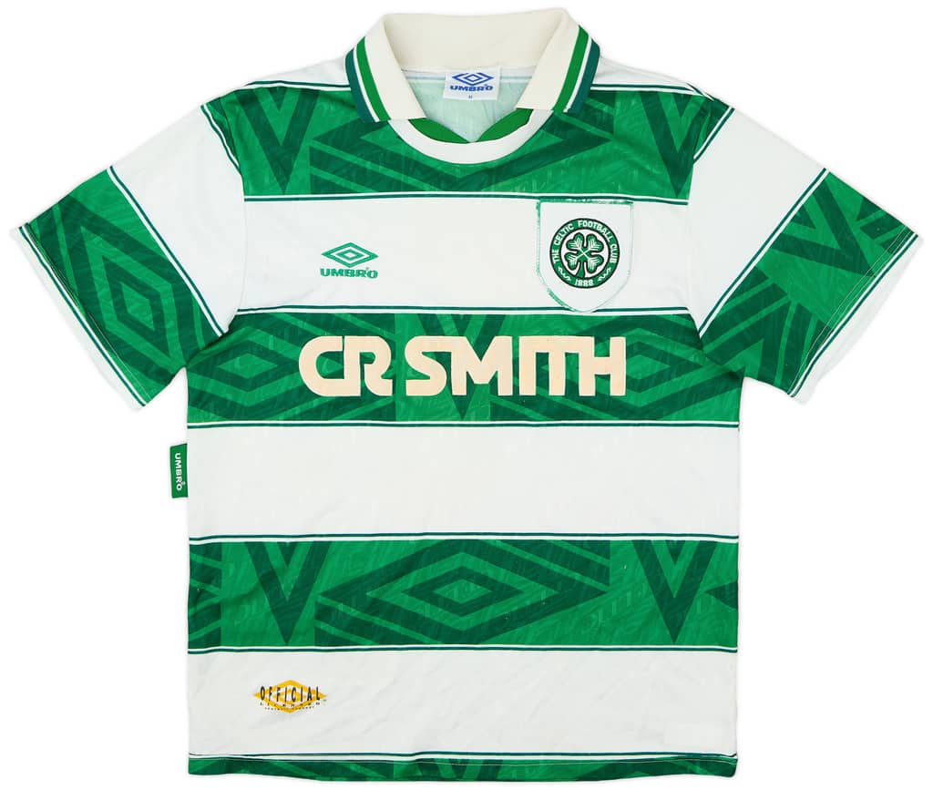 1993-95 Celtic Home Shirt - 5/10 - (M)