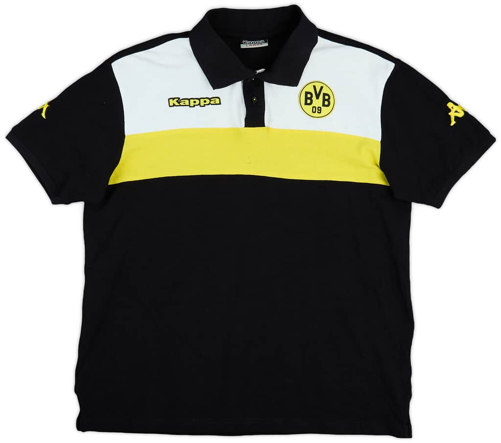 2009-10 Borussia Dortmund Kappa Polo Shirt - 6/10 - (L)
