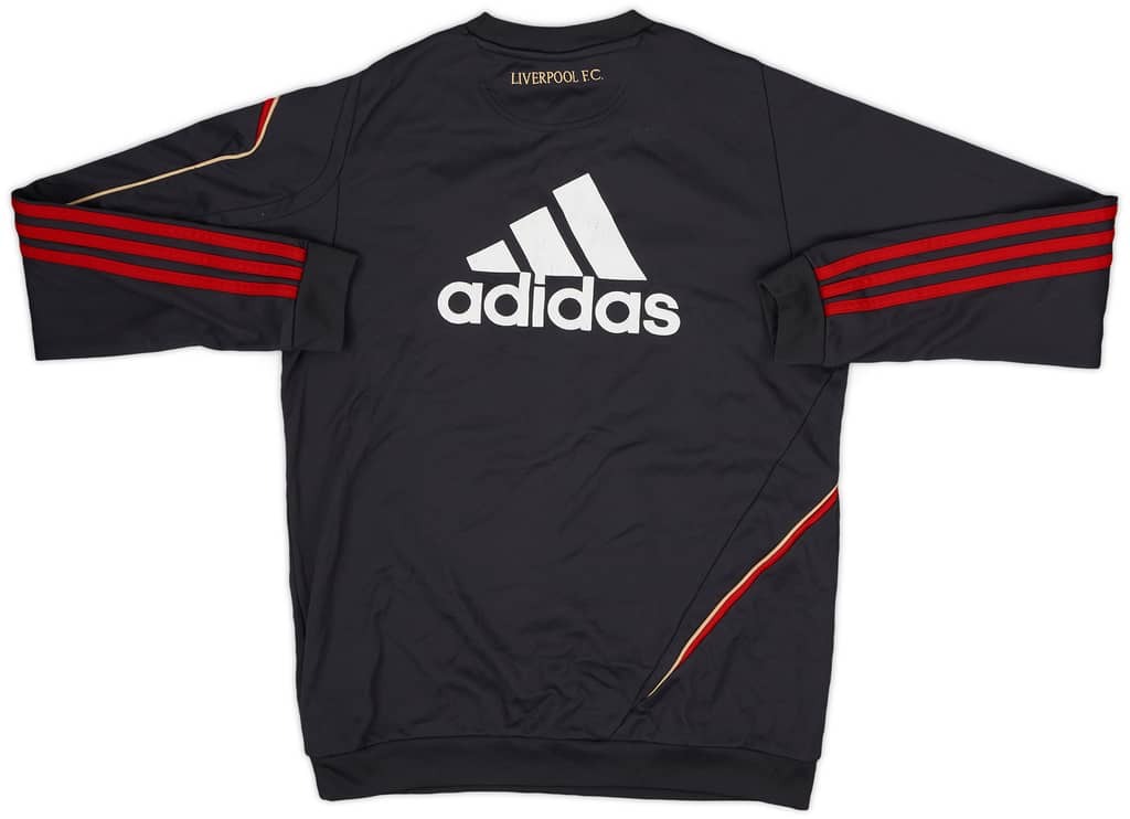 2009-10 Liverpool adidas Sweat Top - 6/10 - (L.Boys)