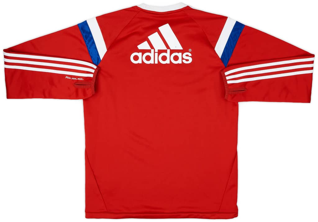 2014-15 Bayern Munich adidas Sweat Top - 8/10 - (S)